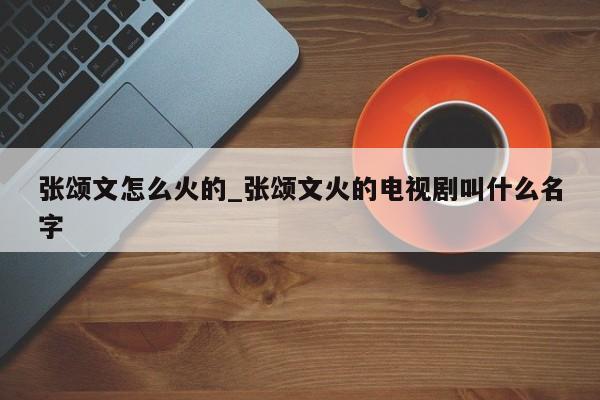 张颂文怎么火的_张颂文火的电视剧叫什么