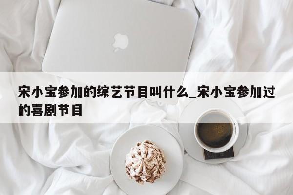 宋小宝参加的综艺节目叫什么_宋小宝参加