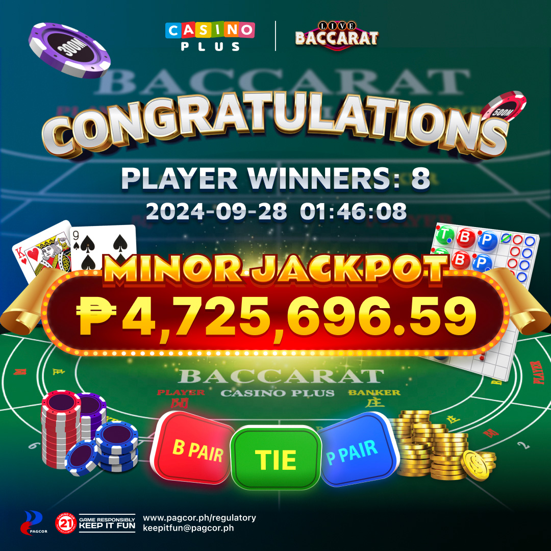 baccarat game jackpot