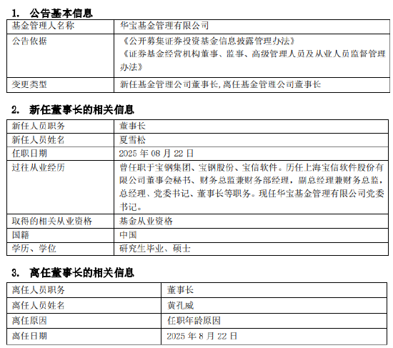 宝武系老将夏雪松接棒黄孔威！能否引领